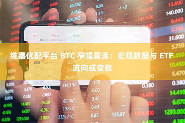 维嘉优配平台 BTC 窄幅震荡：宏观数据与 ETF 流向成变数